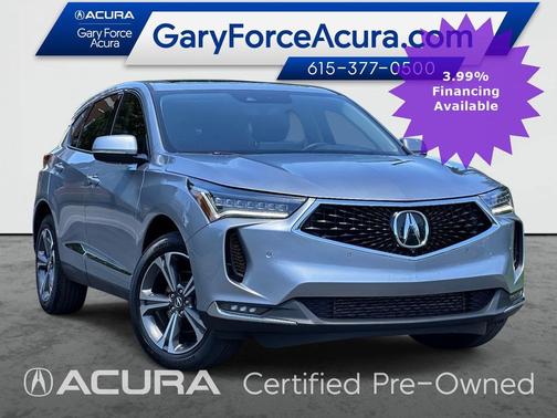 Lunar Silver Metallic 2024 Acura RDX Advance Package
