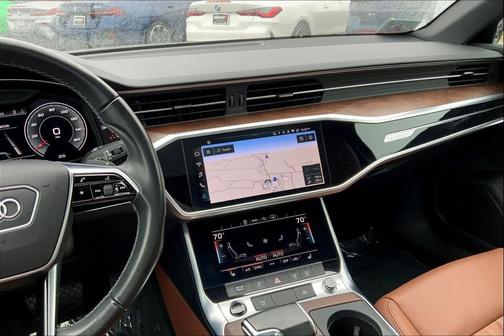 Mythos Black Metallic 2021 Audi A6 45 Sport Premium