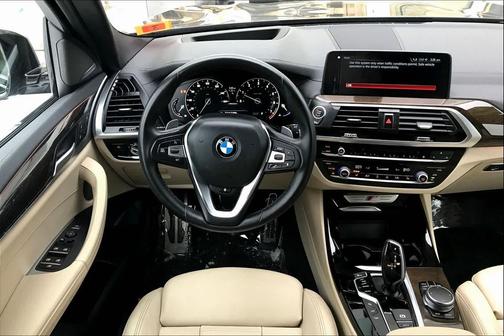 Carbon Black Metallic 2018 BMW X3 M40i