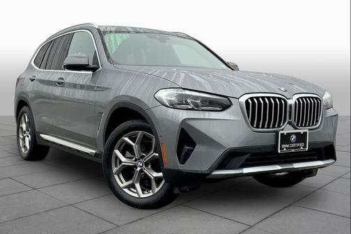 Skyscraper Grey Metallic 2024 BMW X3 xDrive30i