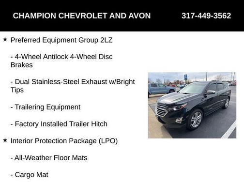 2019 Chevrolet Equinox Premier w/2LZ