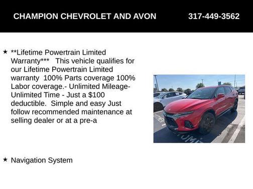 2022 Chevrolet Blazer RS