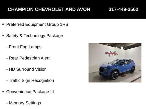 2025 Chevrolet Equinox FWD RS