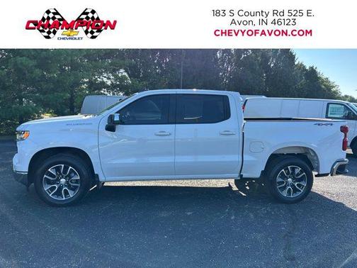 Summit White 2023 Chevrolet Silverado 1500 LT