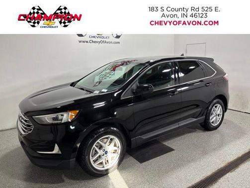 Agate Black Metallic 2022 Ford Edge SEL