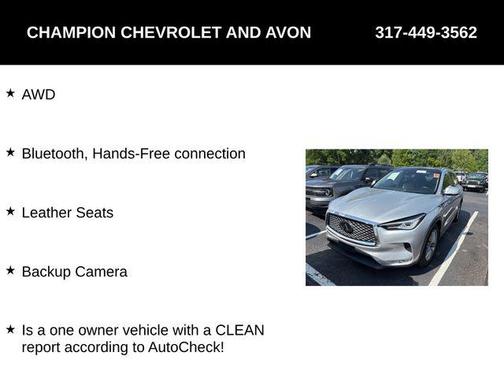 2021 INFINITI QX50 LUXE AWD