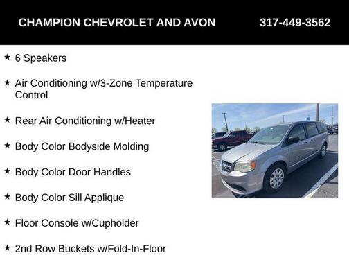 2014 Dodge Grand Caravan AVP/SE