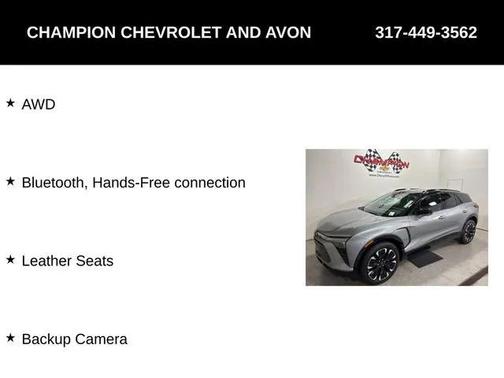 2025 Chevrolet Blazer EV eAWD RS
