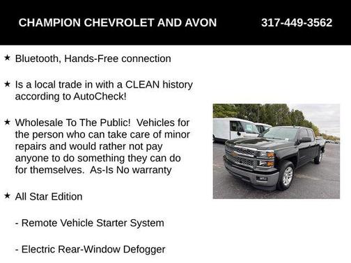 2014 Chevrolet Silverado 1500 1LT