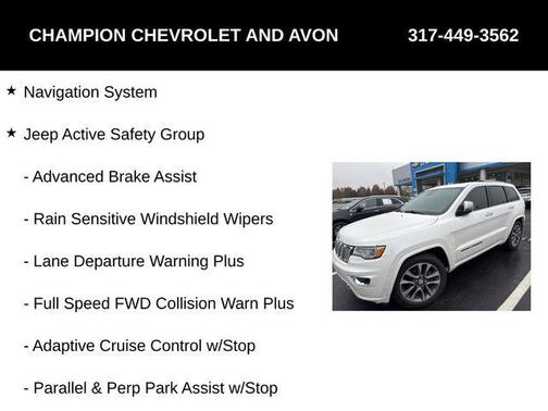 2017 Jeep Grand Cherokee Overland