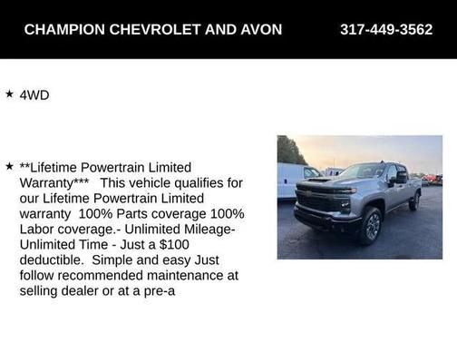 2025 Chevrolet Silverado 2500 Custom