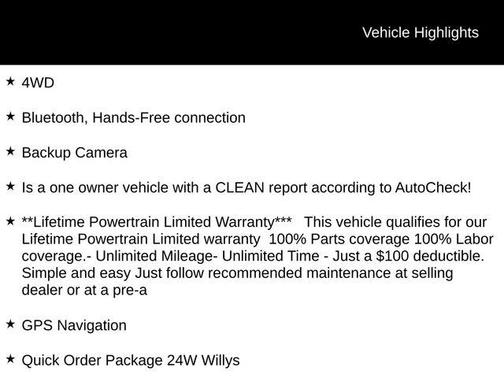 2022 Jeep Gladiator Willys 4x4