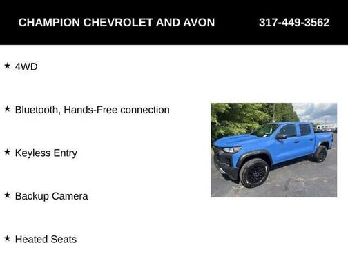 2025 Chevrolet Colorado Trail Boss