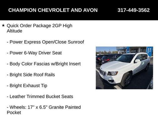 2017 Jeep Compass High Altitude