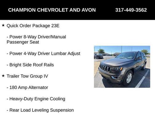 2017 Jeep Grand Cherokee Laredo