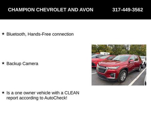 2023 Chevrolet Traverse LT Cloth