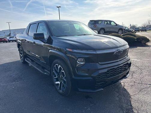 Black 2025 Chevrolet Silverado EV RST