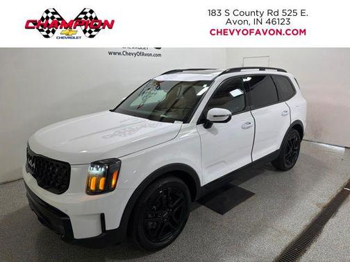 Glacial White Pearl 2024 Kia Telluride SX Prestige X-Line