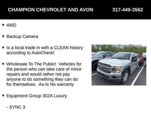 2018 Ford F-150 XLT