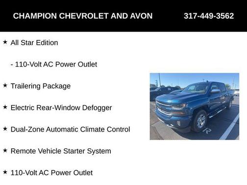 2018 Chevrolet Silverado 1500 2LT
