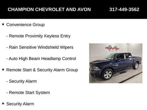 2016 RAM 1500 Sport