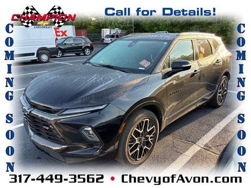 Black 2024 Chevrolet Blazer RS