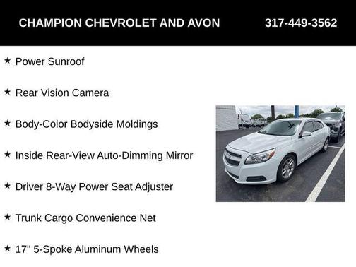 2013 Chevrolet Malibu 1LT
