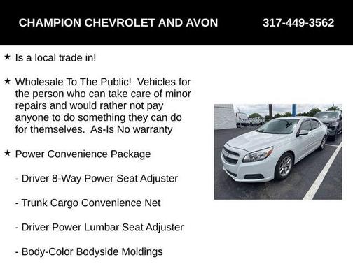 2013 Chevrolet Malibu 1LT