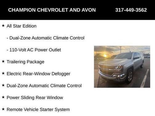 2018 Chevrolet Silverado 1500 1LT