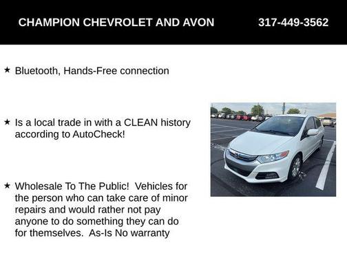 2012 Honda Insight EX