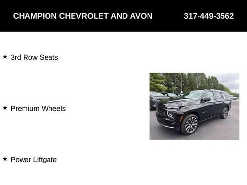 2025 Chevrolet Tahoe 4WD High Country