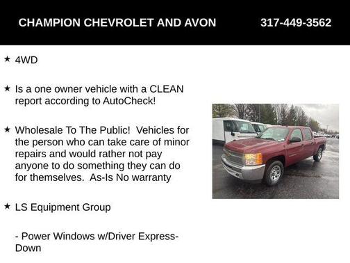 2013 Chevrolet Silverado 1500 LS