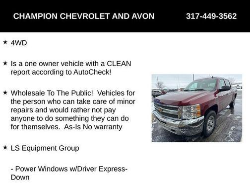 2013 Chevrolet Silverado 1500 LS