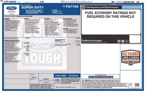 2019 Ford F-450 Lariat