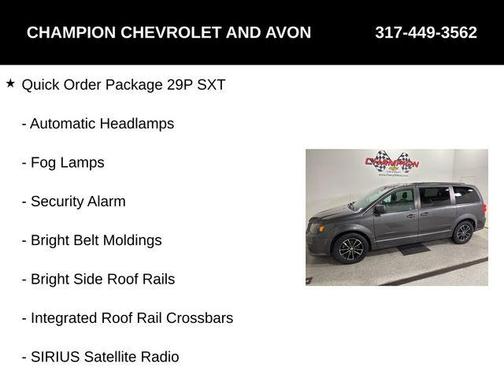 2017 Dodge Grand Caravan SXT