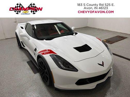 Arctic White 2018 Chevrolet Corvette Grand Sport