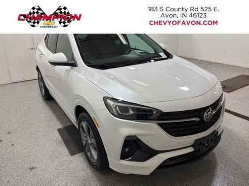 White Frost Tricoat 2023 Buick Encore GX Essence