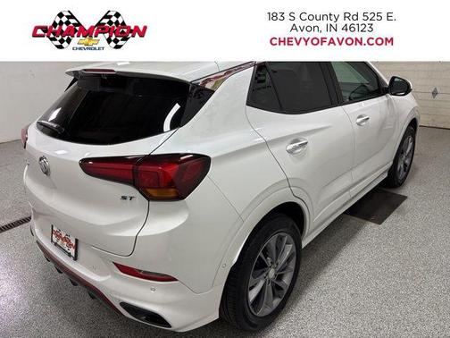 White Frost Tricoat 2023 Buick Encore GX Essence