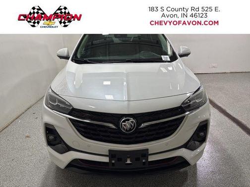 White Frost Tricoat 2023 Buick Encore GX Essence