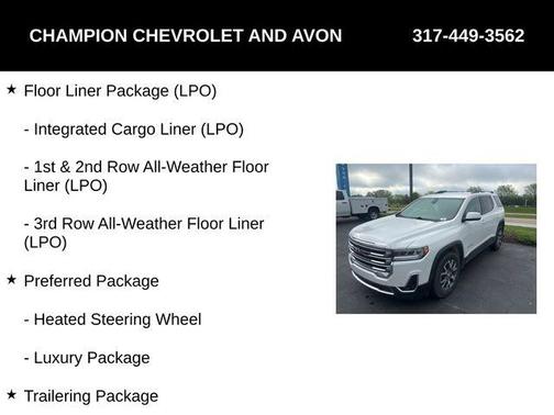 2023 GMC Acadia AWD SLT