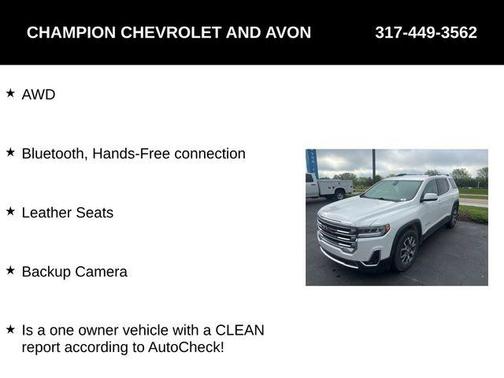 2023 GMC Acadia AWD SLT