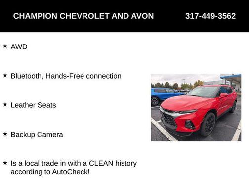 2022 Chevrolet Blazer RS