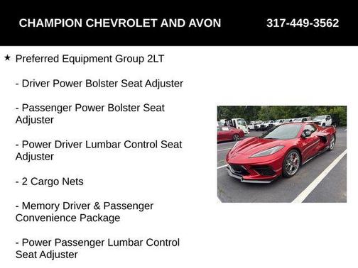 2022 Chevrolet Corvette Stingray w/2LT
