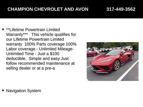 2022 Chevrolet Corvette Stingray w/2LT