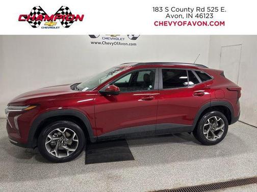 Crimson Metallic 2025 Chevrolet Trax LT