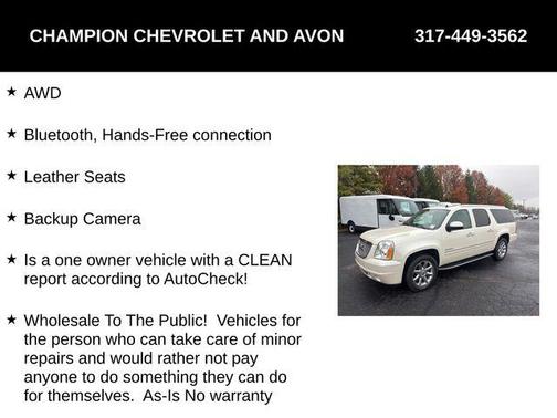 2014 GMC Yukon XL Denali