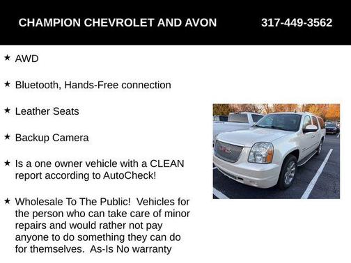 2014 GMC Yukon XL Denali