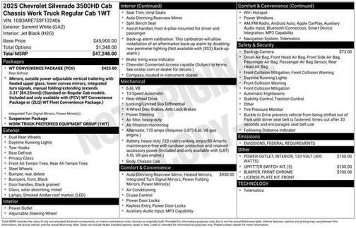 2025 Chevrolet Silverado 3500 WT