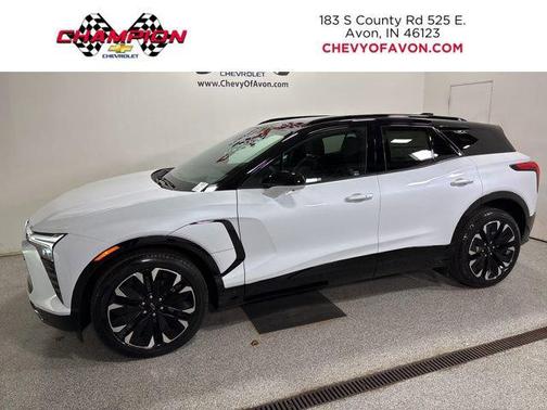 Polar White Tricoat 2026 Chevrolet Blazer EV AWD RS