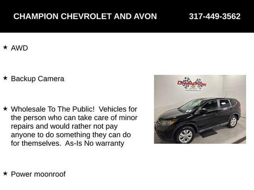 2012 Honda CR-V EX